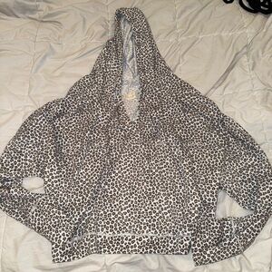 Leopard Print Women's Hoodie